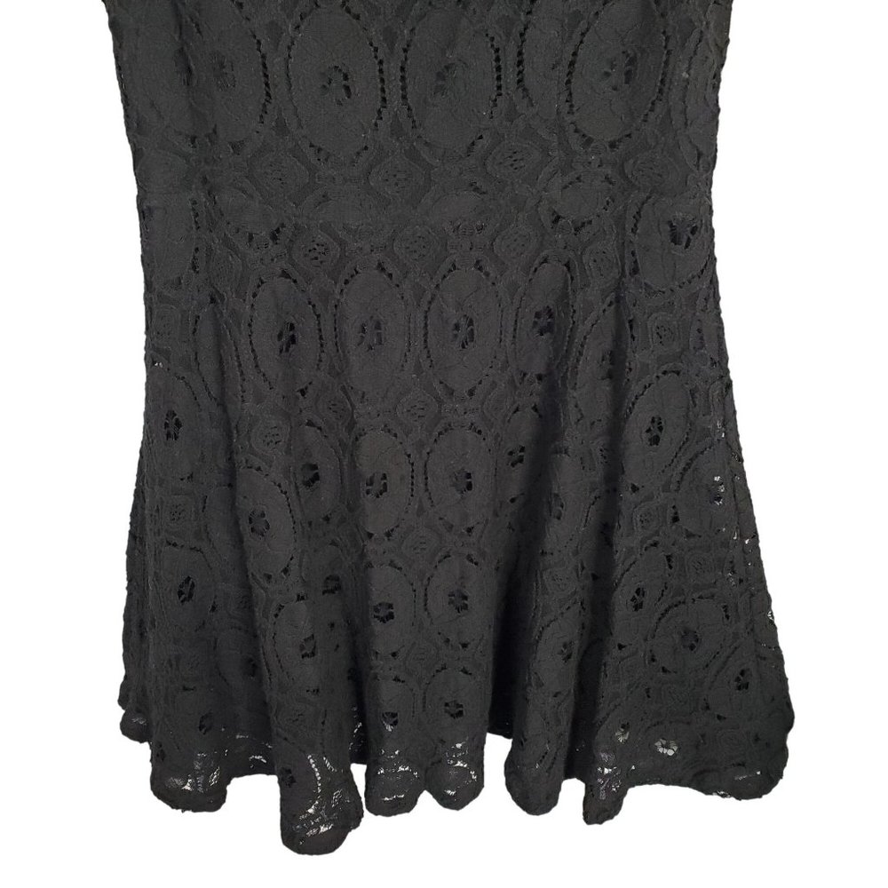 BB Dakota Size 8 Dress Renley Fit & Flare Minidress Bateau Sleeveless Black - Picture 5 of 13